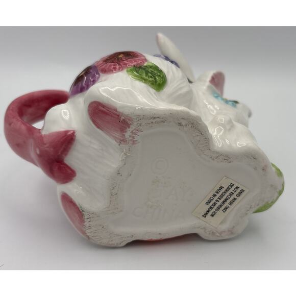 Ceramic Spring Rabbit Creamer Easter Table Decor - Picture 9 of 11